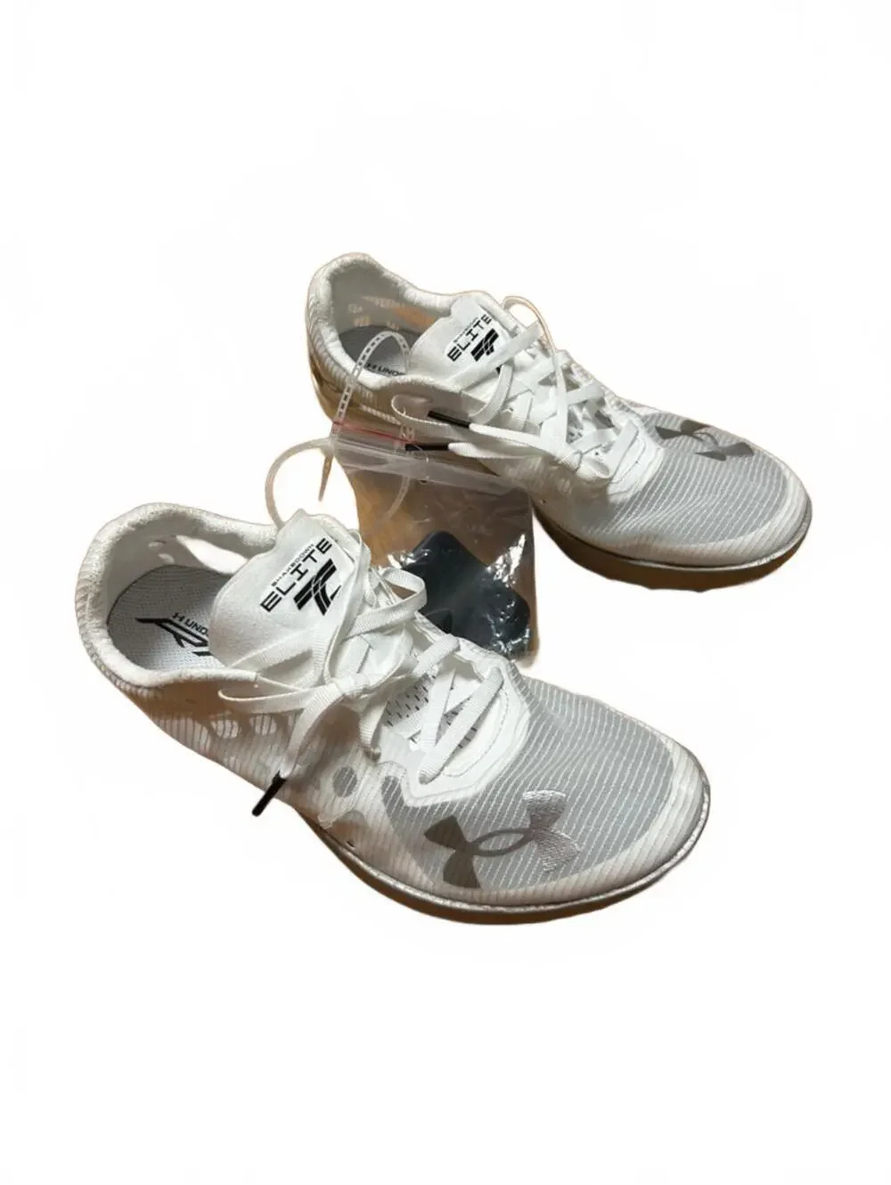 Under Armour Shakedown Elite Breeze White Track & Field Shoes NEW USM 7.5/W9
